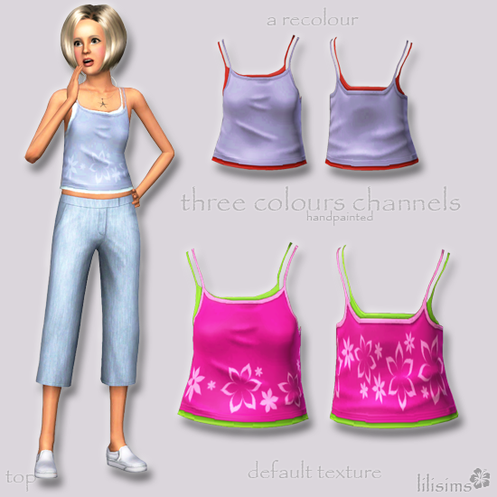 Staruszka - Girly  Sporty Double Top For Elders.png