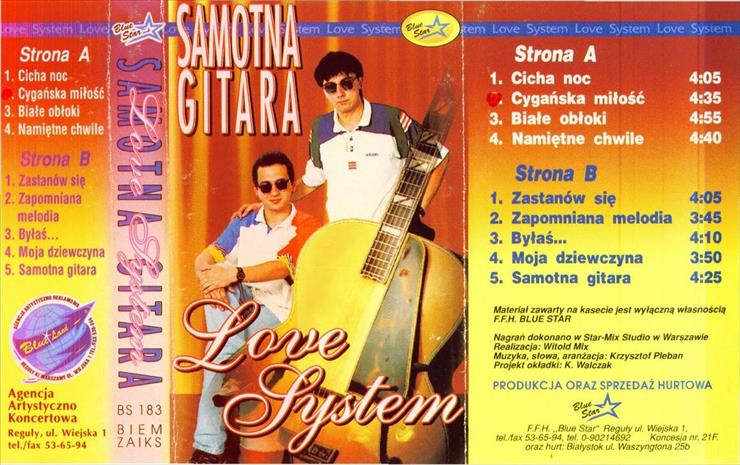 Love System - Samotna gitara - Love System - Samotna Gitara.jpg