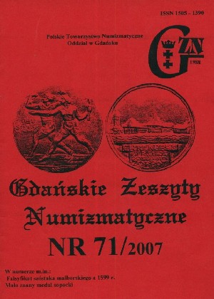Gdanskie Zeszyty Numizmatyczne - GZN_71.JPG