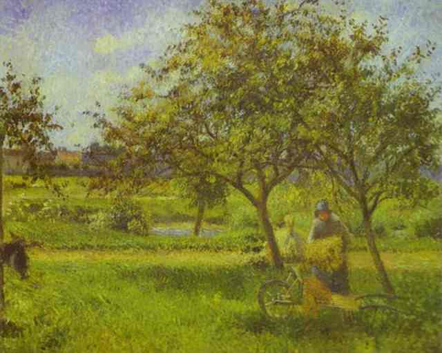 Pissarro Camille - Camille PissarroThe Wheelbarrow.jpg