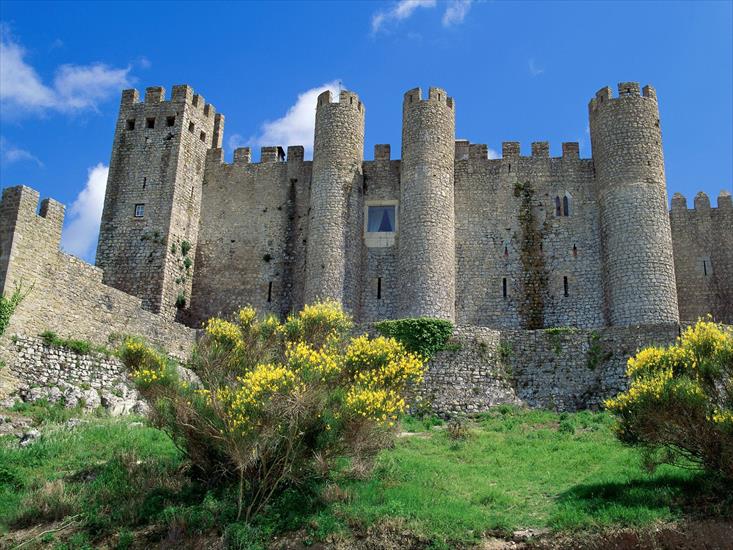 Castles Wallpapers - Pousada Castle, Obidos, Portugal.jpg
