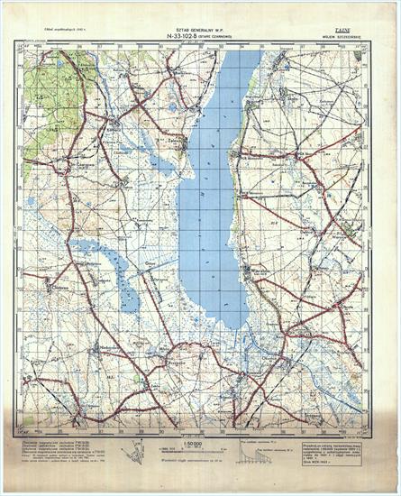 Mapy topograficzne LWP 1_50 000 - N-33-102-B_STARE_CZARNOWO_1953.jpg