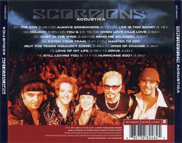 Scorpions - Acoustica 2001 - Scorpions - Acoustica back.jpg