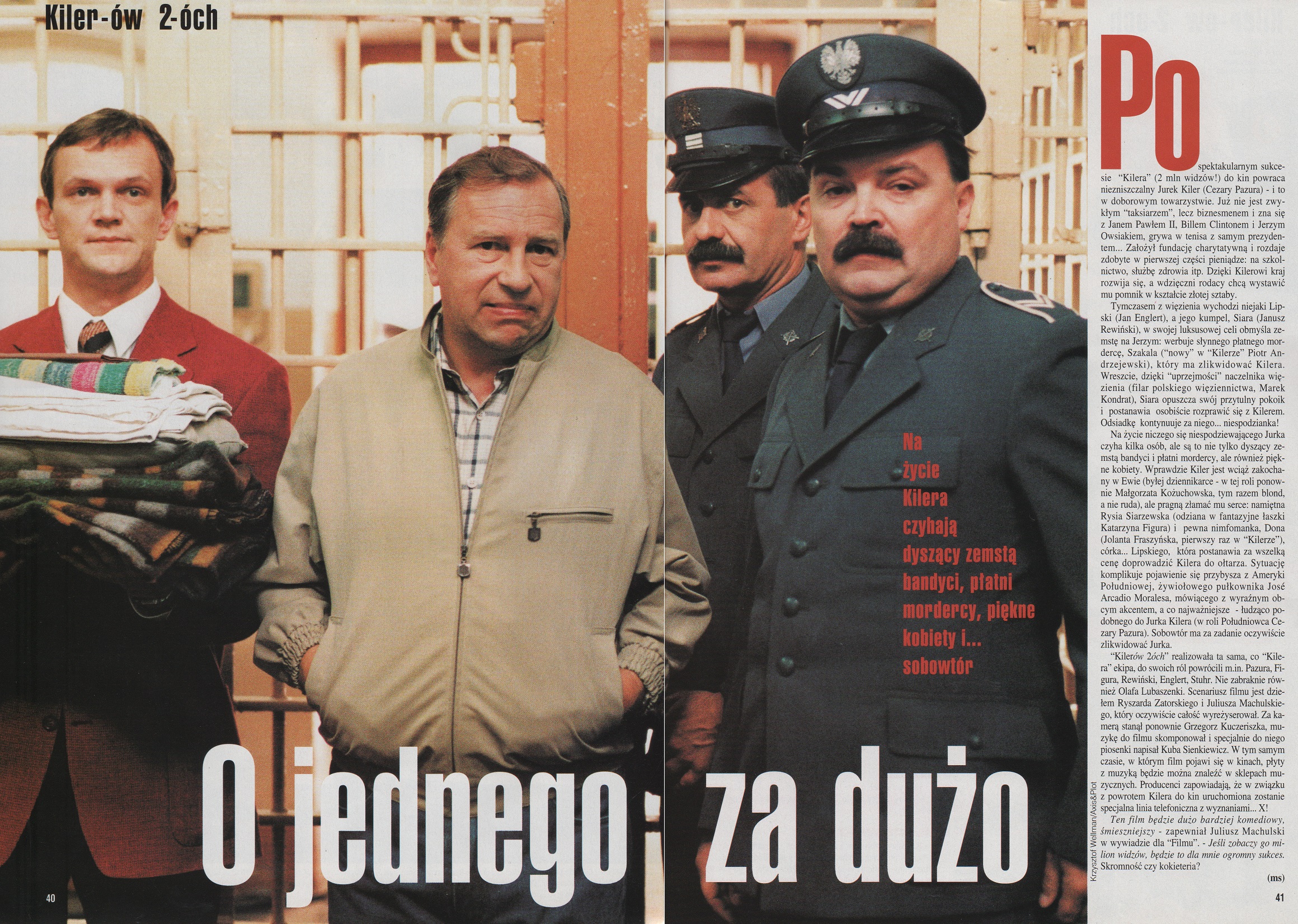 K - Kiler-ów 2-óch 1997, reż. Juliusz Machulski Cezary Pazura,... Małgorzata Kożuchowska, Jerzy Stuhr. Film nr 1, I 1999 1.jpg