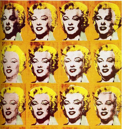 Marlin Monroe - 10.Andy Warhol, Marlin Monroe, 1962, ko. pryw. Paryż.jpg