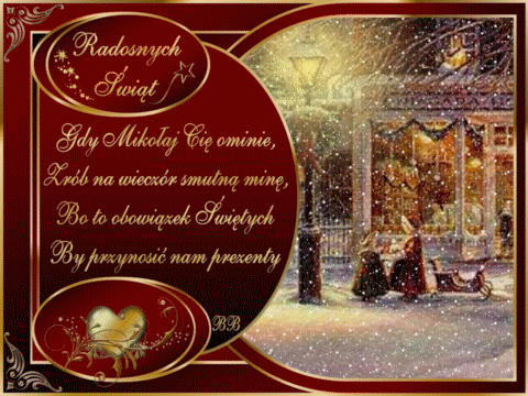  Boże Narodzenie - kartki gify - Radosnych  15.gif