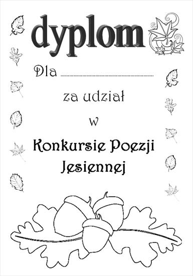 Wzory dyplomów - dyplom - konkurs poezji jesiennej.jpg