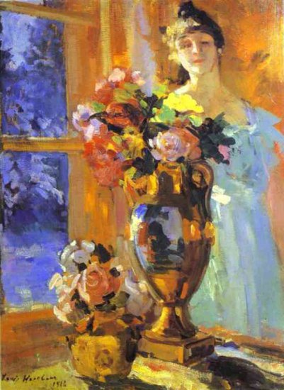 Korovin_C - still life with z pertsevas portrait_1916.jpg