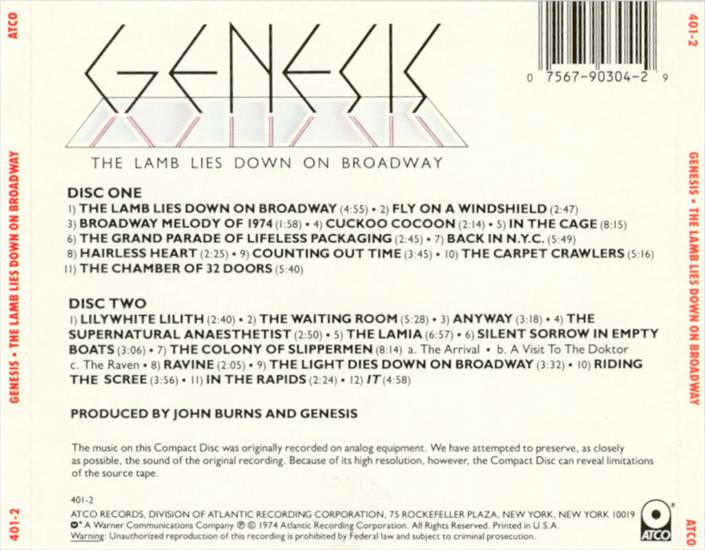 CD - Genesis - The Lamb Lies Down On Broadway - Back.jpg