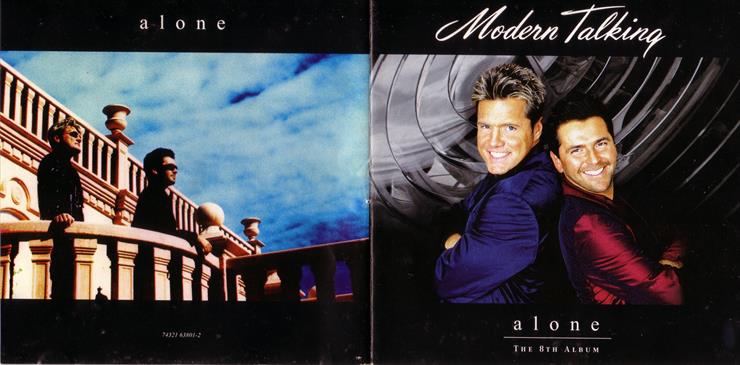 1999 -Alone - MODERN TALKING Alone The 8th Album 1999 Front CD Cover.jpg