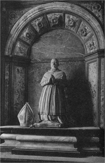 nagrobki - Nagrobek Abp. Wojciecha Baranowskiego, 1615, Gniezno, ...cna sztuka niderlandy, wieczna adoracja, postać klęczy.jpg