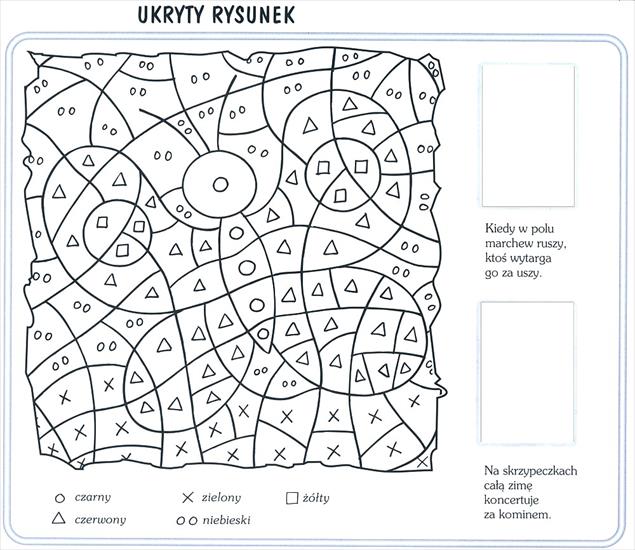 Ćwiczenia percepcji wzrokowej - pokoloruj wg kodu - symbole 51.jpg