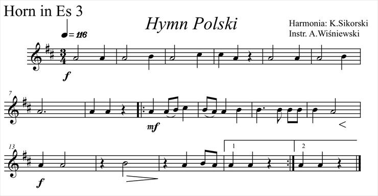 Hymn RP - ins. Wiśniewski F- dur - Finale 2005 - Hymn Polski.partytura - 014 Horn in Es 3.jpg