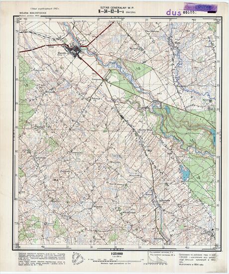 Mapy topograficzne LWP 1_25 000 - N-34-82-B-a_RACZKI_1954.jpg