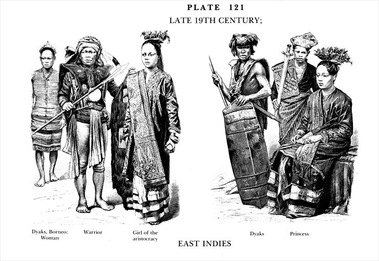 Moda z dawnych wieków - Planche 121b Fin du XIX Sicle, Indes de lEst.jpg
