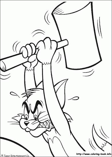 Tom  Jerry - Tom Jerry - kolorowanka 15.GIF