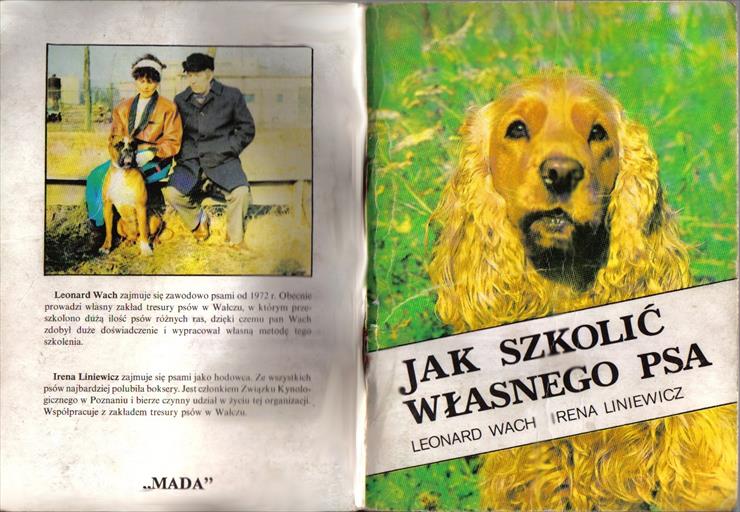 Jak szkolić własnego psa - Irena Liniewicz, Leonard Wach e-Book PL - jswp00000.jpg