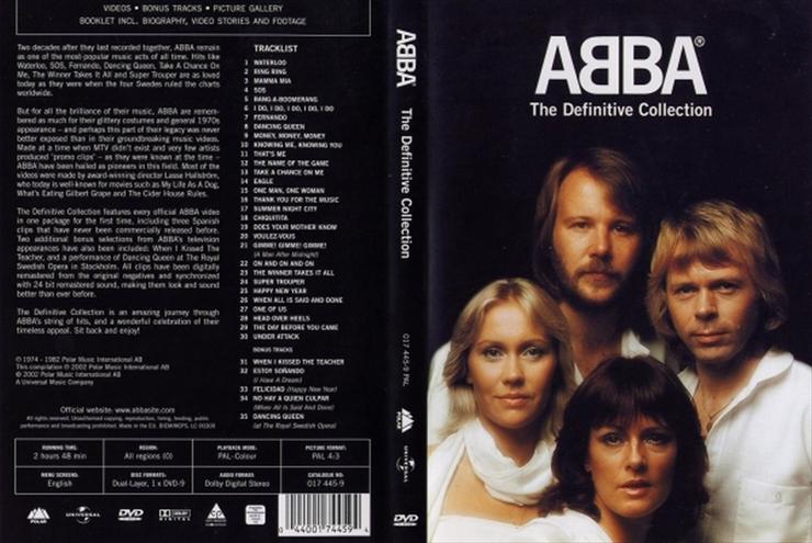 OKŁADKI DVD -MUZYKA - Abba - The definitive collection.jpg
