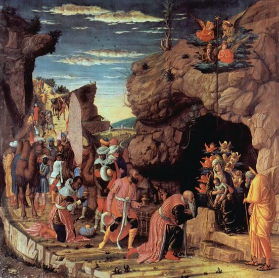 Galleria degli Uffizi. 1 - Andrea Mantegna Adoration of the three kings 1461.jpg