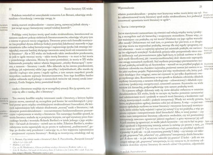 Teorie literatury XX wieku - Markowski, Burzyńska 2006 - 22,23.jpg