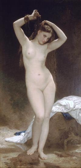 William Bouguereau - 201 Paintings - Baigneuse_1870.jpg