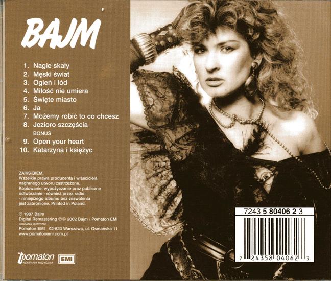 1988. Bajm - Nagie Skaly - Bajm - Nagie Skały Remastered 2002 1988 Back.jpg