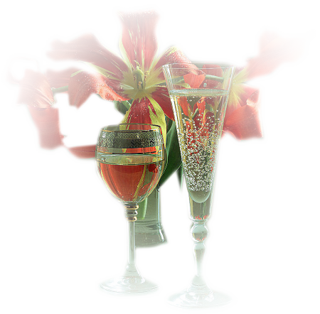 Champaign, wine,whisky coctail - .png