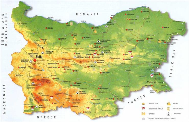 Mapy współczesne świat - Bulgaria-cultural-map.jpg