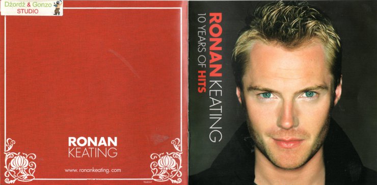 Ronan Keating - 10 Years Of Hits 2004 - Okładka przód.jpg