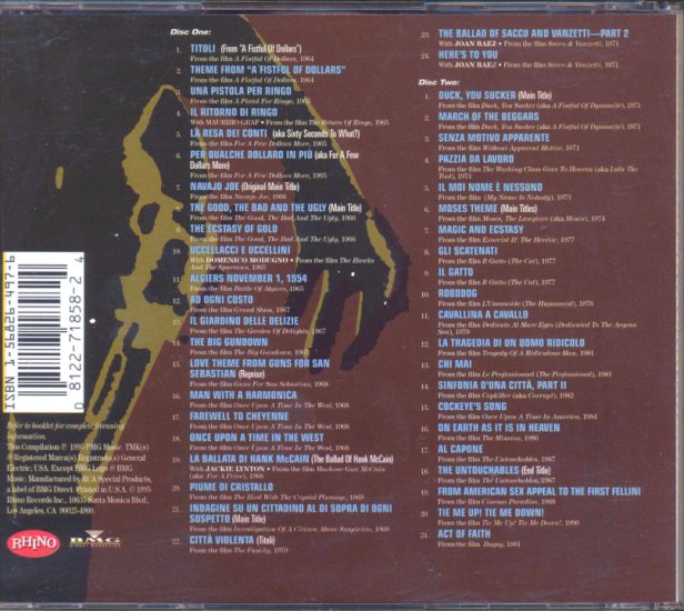 1995 - The Ennio Morricone Anthology 2CD - cover2.jpg