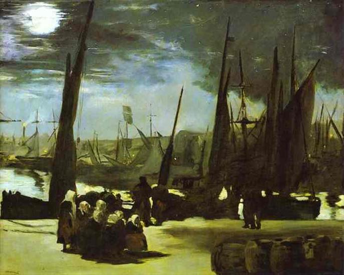 Edward Manet - Edouard Manet - Moonlight over the Port of Boulogne.JPG