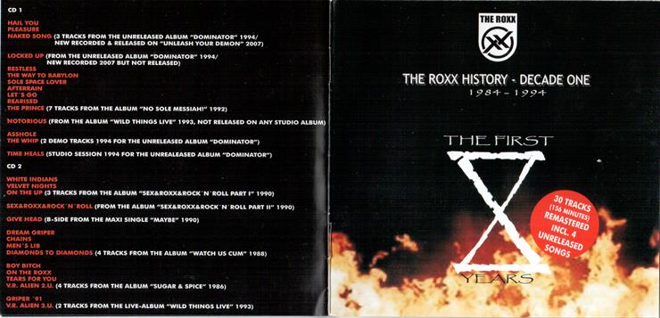 2008 The Roxx - History Decade One 1984-1994 2CD Flac - Booklet 01.tif