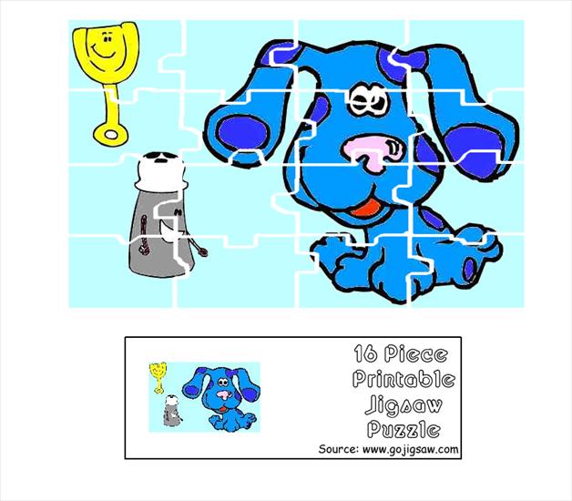 Puzzle do wycinania - blues-clues.png