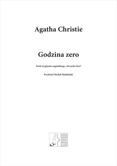 Godzina zero - Godzina zero - Christie Agata.jpg