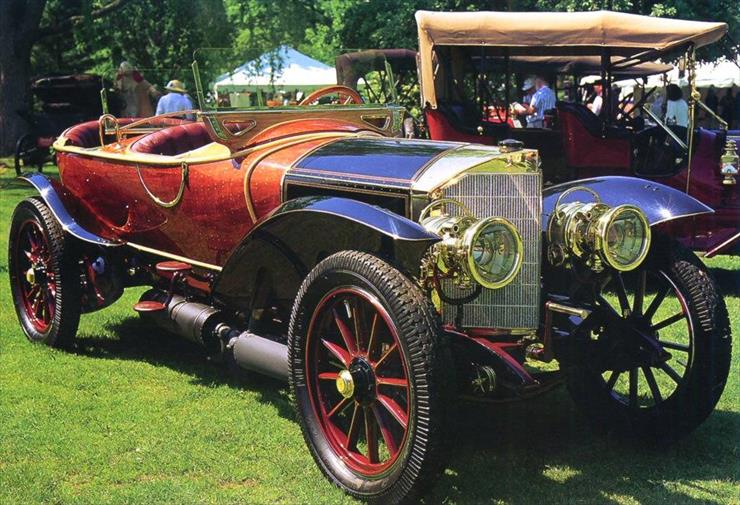 STARE AUTA-SUPER MODELE - 1911 Mercedes Labourdette Skiff with Wooden Body Made for William Stetson 1.jpg