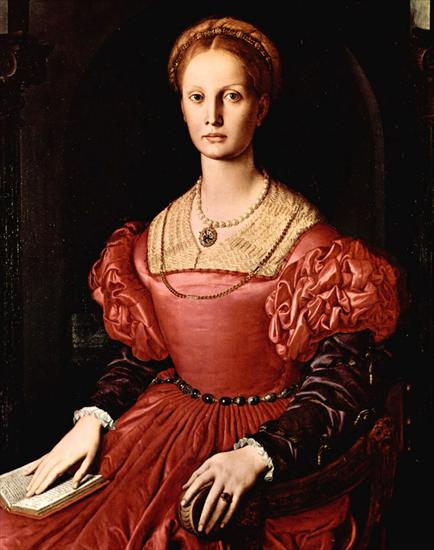 Galleria degli Uffizi. 1 - Angelo Bronzino Portrait of Lucrezia Panciatichi.jpg