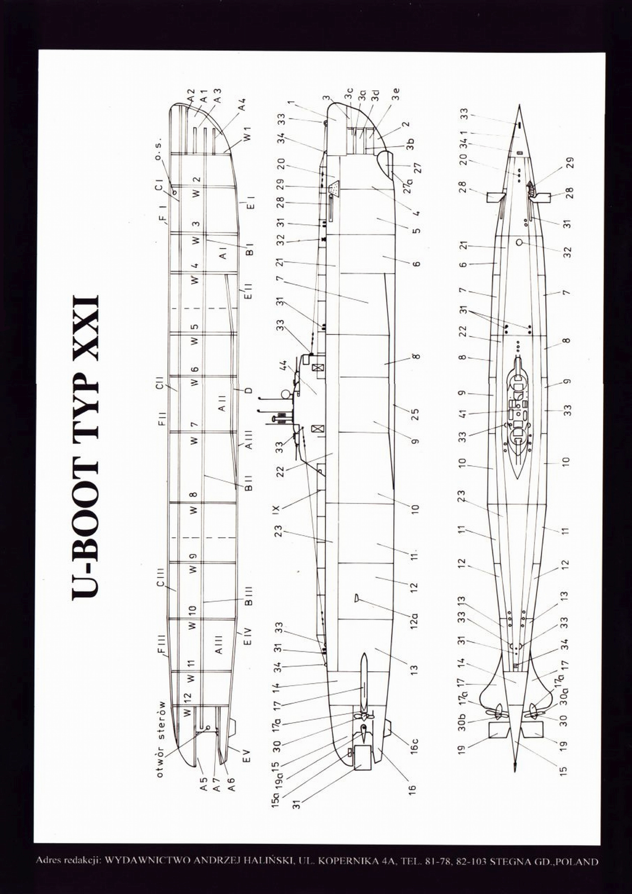 HMK 01 - U-Boot typu XXI niemiecki okręt podwodny z II wojny światowej - 12.jpg