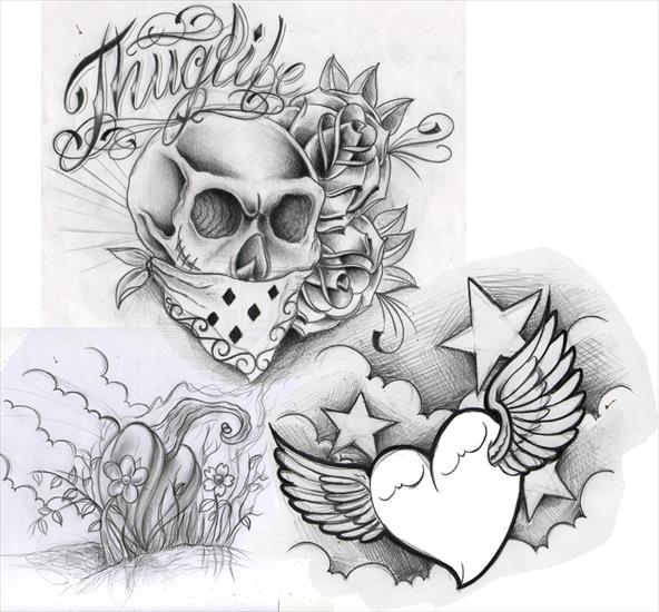 tatuaże wzory szkice - Three_pieces_of_my_upcoming_bo_by_WillemXSM.jpg