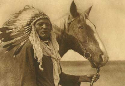 Edward S.Curtis - Blackfoot War Bonnet.jpg